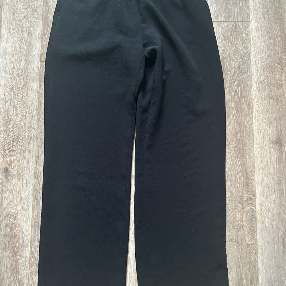 Wilfred Black Wide-Leg Pants